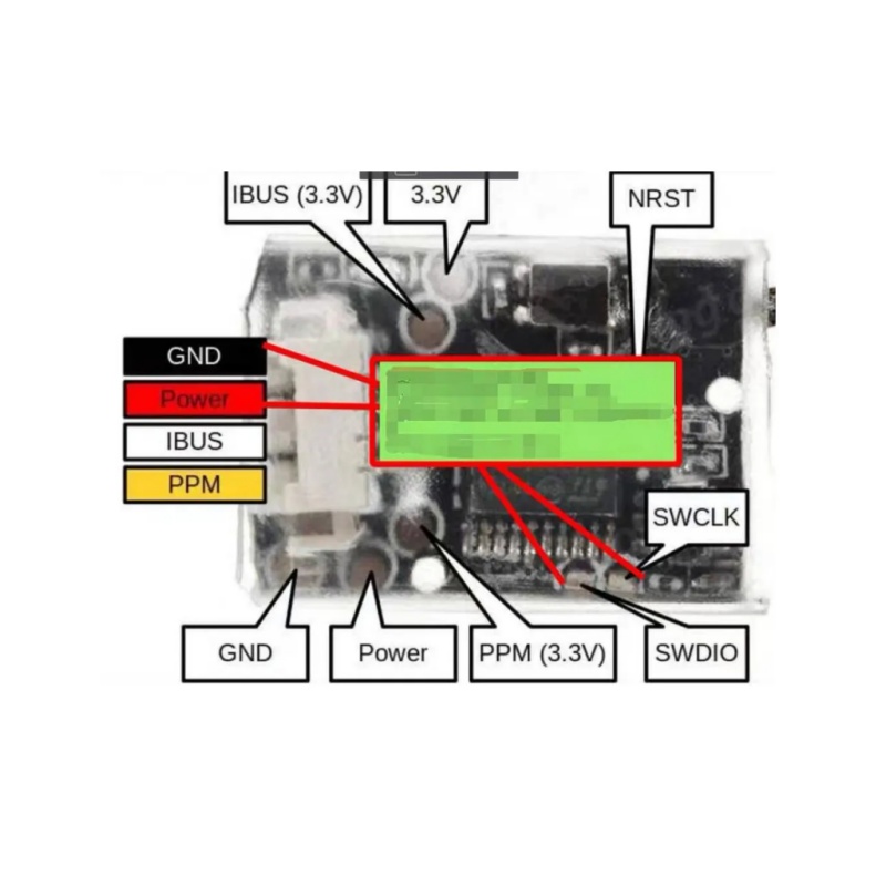 Flysky FS-8A 8CH 18CH Mini Rec - Drone Racing Receiver recension och pris
